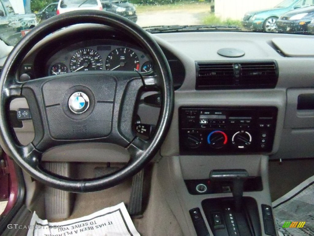 1995 BMW 3 Series 318ti Coupe Grey Dashboard Photo #54735422