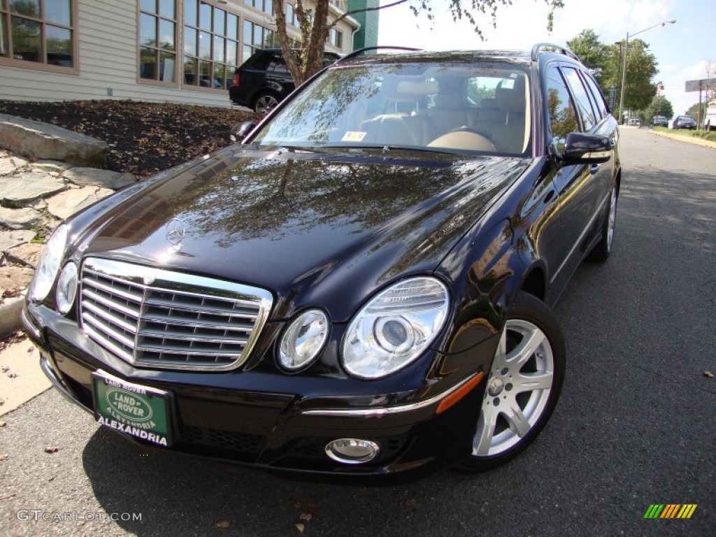 Black Mercedes-Benz E