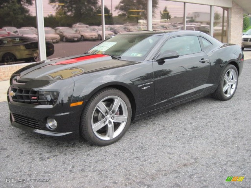 Carbon Flash Metallic 2012 Chevrolet Camaro SS 45th Anniversary Edition Coupe Exterior Photo #54736556