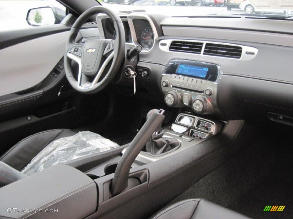 2012 Chevrolet Camaro SS 45th Anniversary Edition Coupe Jet Black Dashboard Photo #54736574