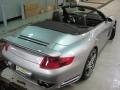 2008 GT Silver Metallic Porsche 911 Turbo Cabriolet  photo #2