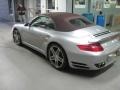 2008 GT Silver Metallic Porsche 911 Turbo Cabriolet  photo #18