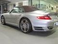 2008 GT Silver Metallic Porsche 911 Turbo Cabriolet  photo #19