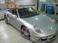 2008 GT Silver Metallic Porsche 911 Turbo Cabriolet  photo #37