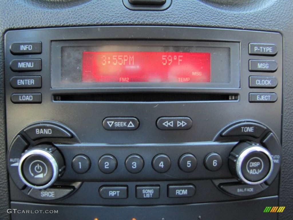 2007 Pontiac G6 GTP Sedan Audio System Photo #54736778
