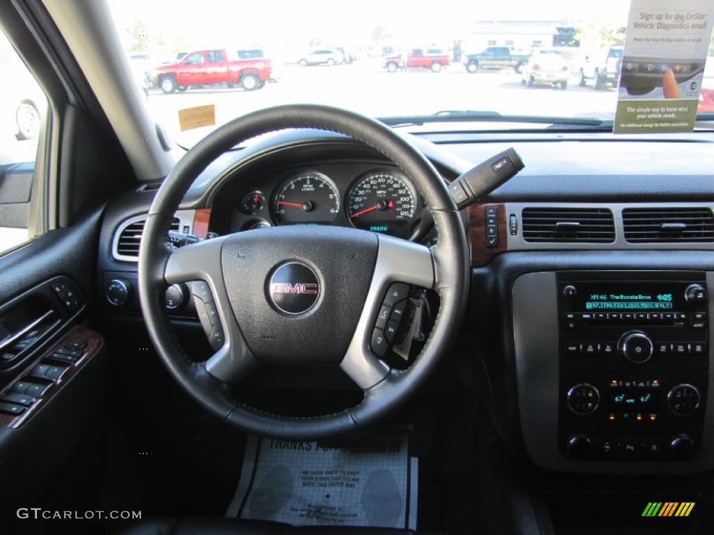 2011 GMC Yukon XL SLT 4x4 Ebony Dashboard Photo #54736982