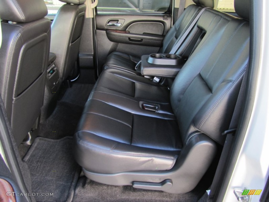 Ebony Interior 2011 GMC Yukon XL SLT 4x4 Photo #54737036