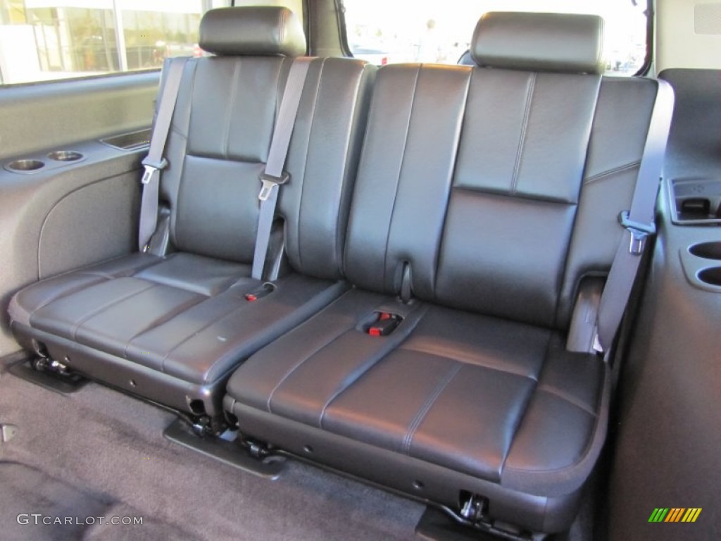 Ebony Interior 2011 GMC Yukon XL SLT 4x4 Photo #54737048