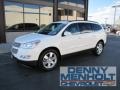 2011 White Diamond Tricoat Chevrolet Traverse LTZ AWD  photo #1