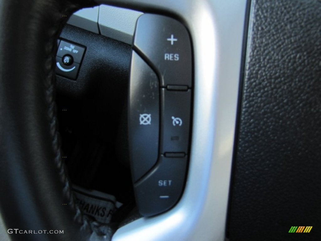 2011 Traverse LTZ AWD - White Diamond Tricoat / Cashmere/Ebony photo #7