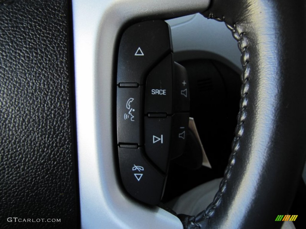 2011 Traverse LTZ AWD - White Diamond Tricoat / Cashmere/Ebony photo #8