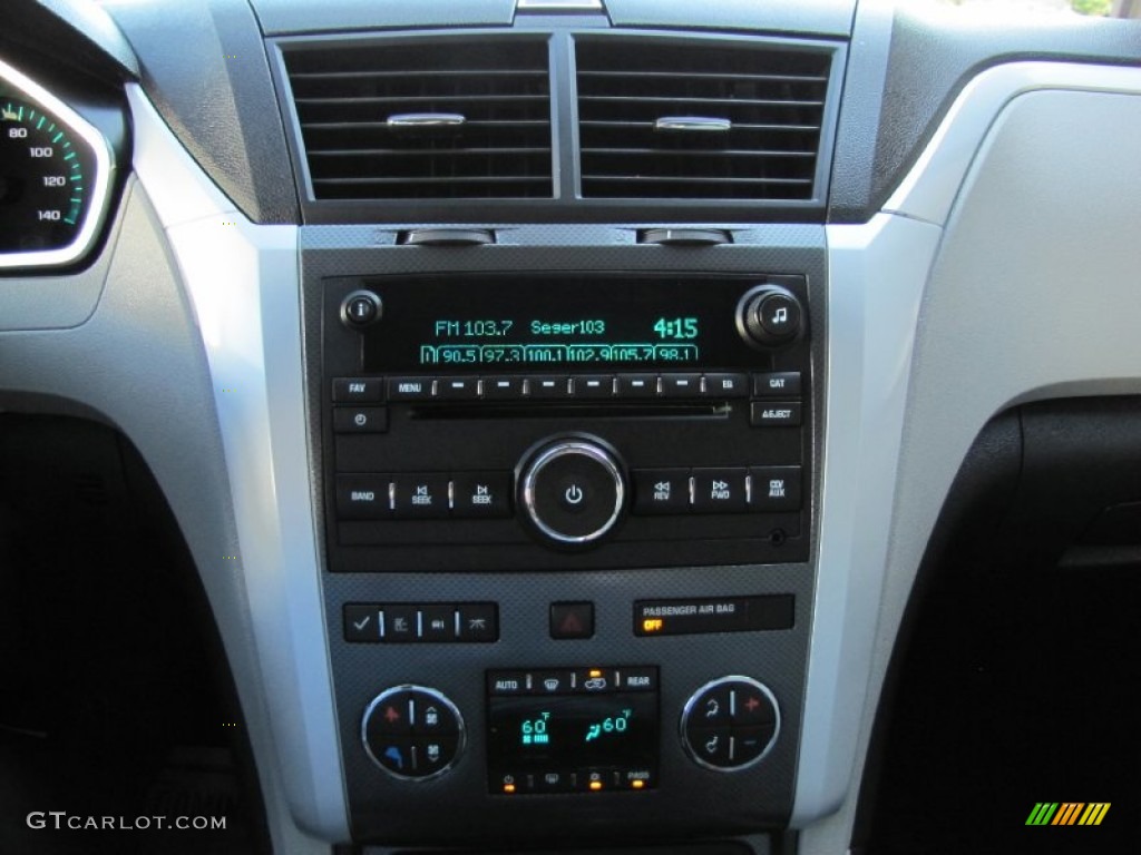 2011 Traverse LTZ AWD - White Diamond Tricoat / Cashmere/Ebony photo #13