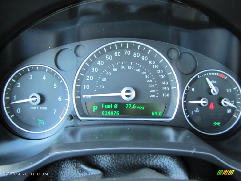2008 Saab 9-3 Aero Sport Sedan Gauges Photo #54737666