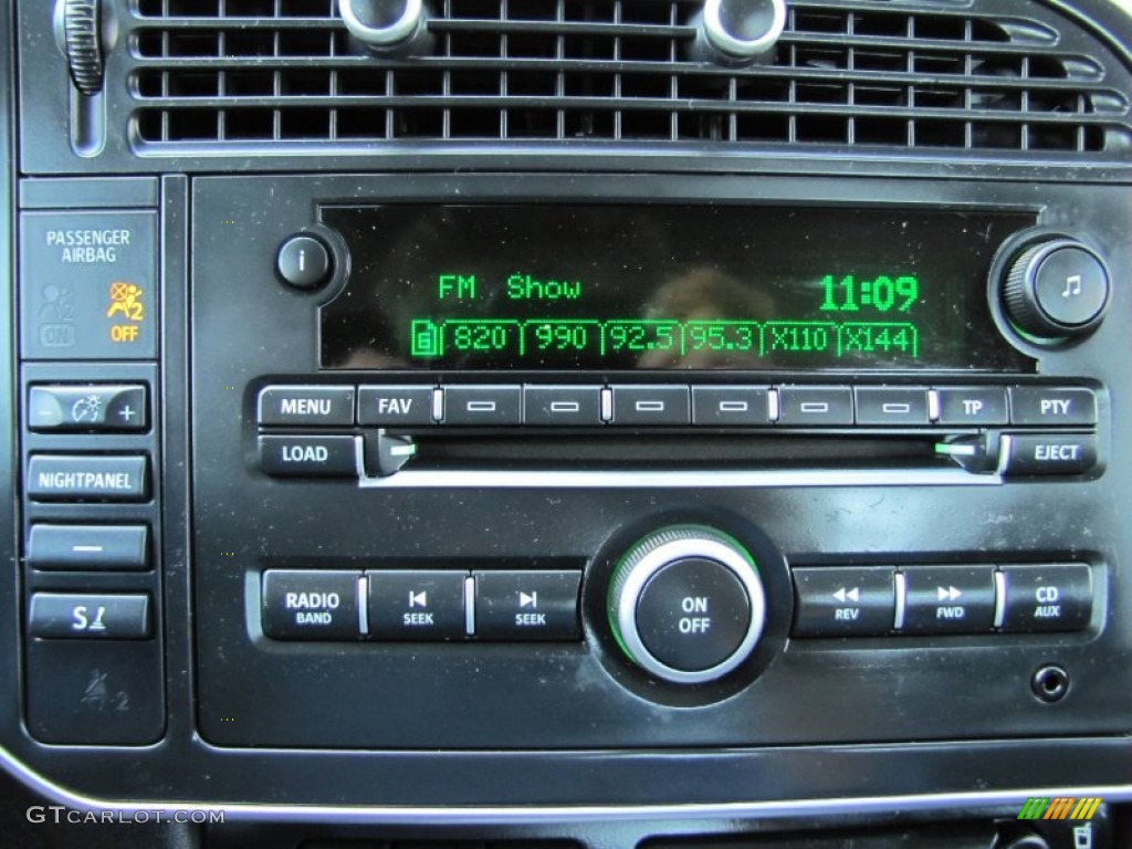 2008 Saab 9-3 Aero Sport Sedan Audio System Photos