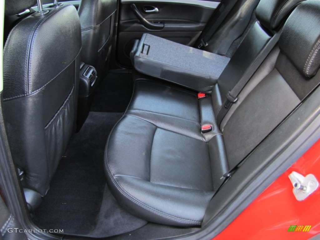 Black Interior 2008 Saab 9-3 Aero Sport Sedan Photo #54737717