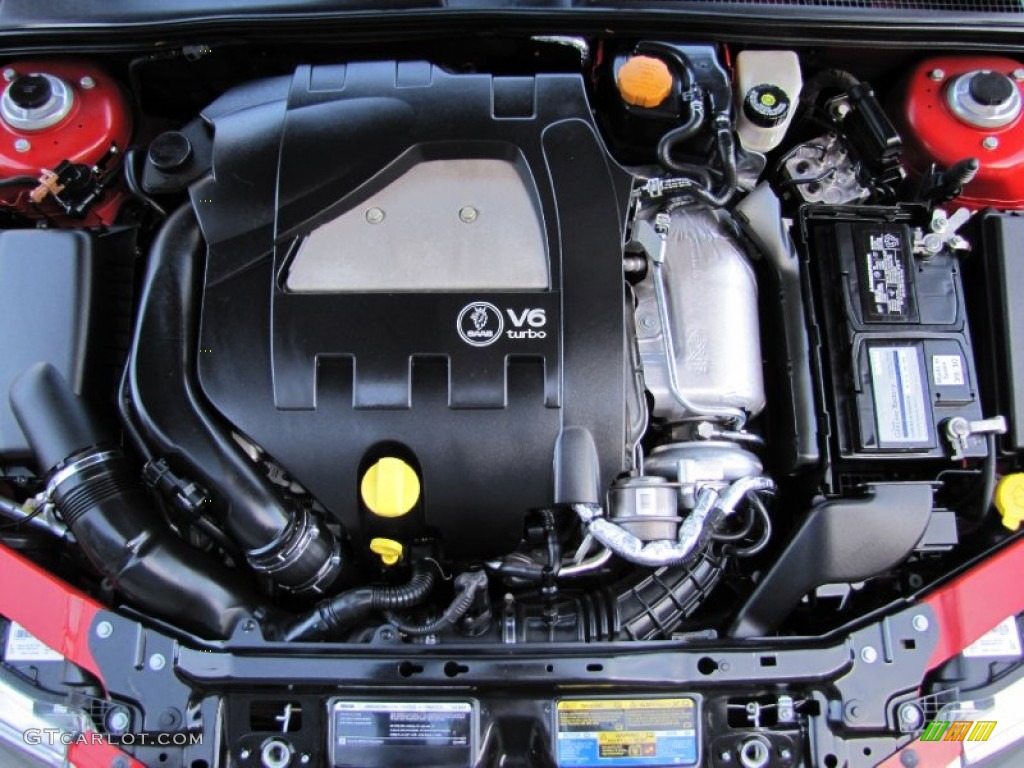 2008 Saab 9-3 Aero Sport Sedan 2.8 Liter Turbocharged DOHC 24-Valve VVT V6 Engine Photo #54737747