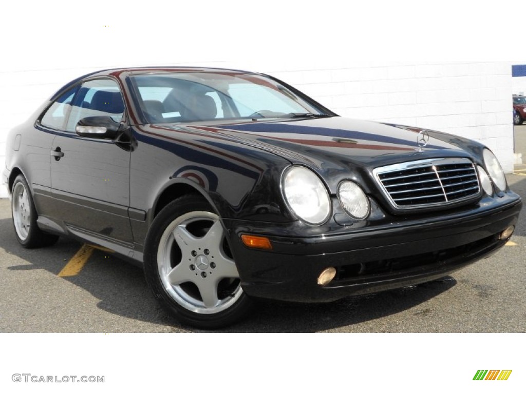 designo Espresso Metallic 2000 Mercedes-Benz CLK 430 Coupe Exterior Photo #54739077