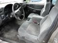 Graphite 1999 Chevrolet S10 LS Regular Cab Interior Color