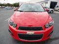 Victory Red 2012 Chevrolet Sonic LT Hatch Exterior