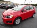 Victory Red 2012 Chevrolet Sonic LT Hatch Exterior