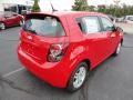 2012 Victory Red Chevrolet Sonic LT Hatch  photo #7