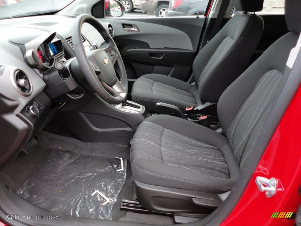 Dark Pewter/Dark Titanium Interior 2012 Chevrolet Sonic LT Hatch Photo #54741093