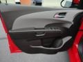 Dark Pewter/Dark Titanium Door Panel Photo for 2012 Chevrolet Sonic #54741111