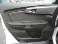 Ebony 2012 Chevrolet Traverse LT AWD Door Panel