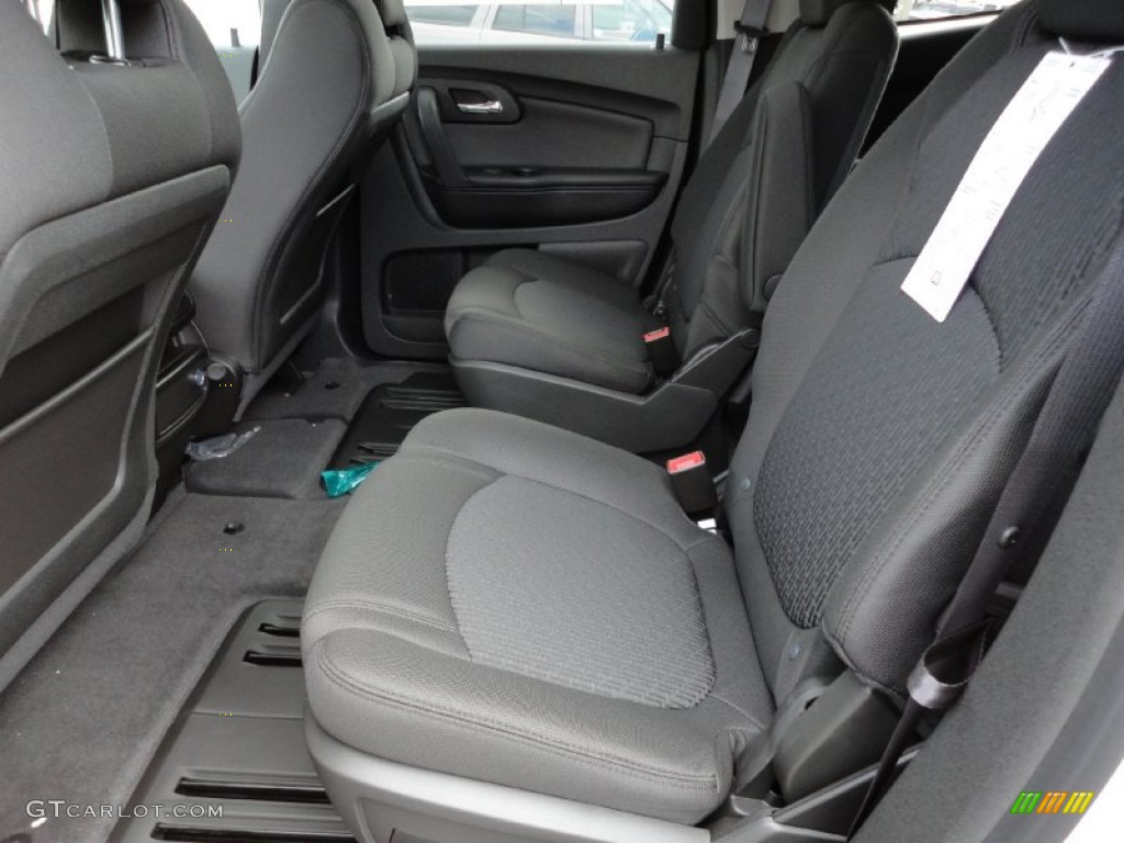Ebony Interior 2012 Chevrolet Traverse LT AWD Photo #54742830