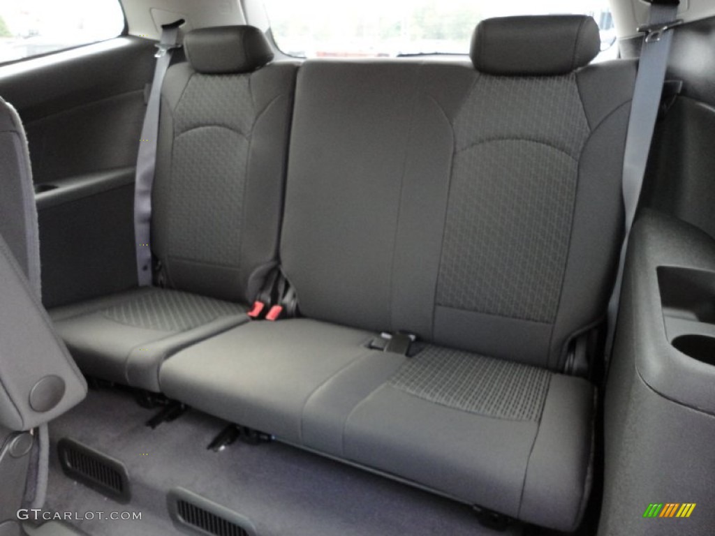 Ebony Interior 2012 Chevrolet Traverse LT AWD Photo #54742840