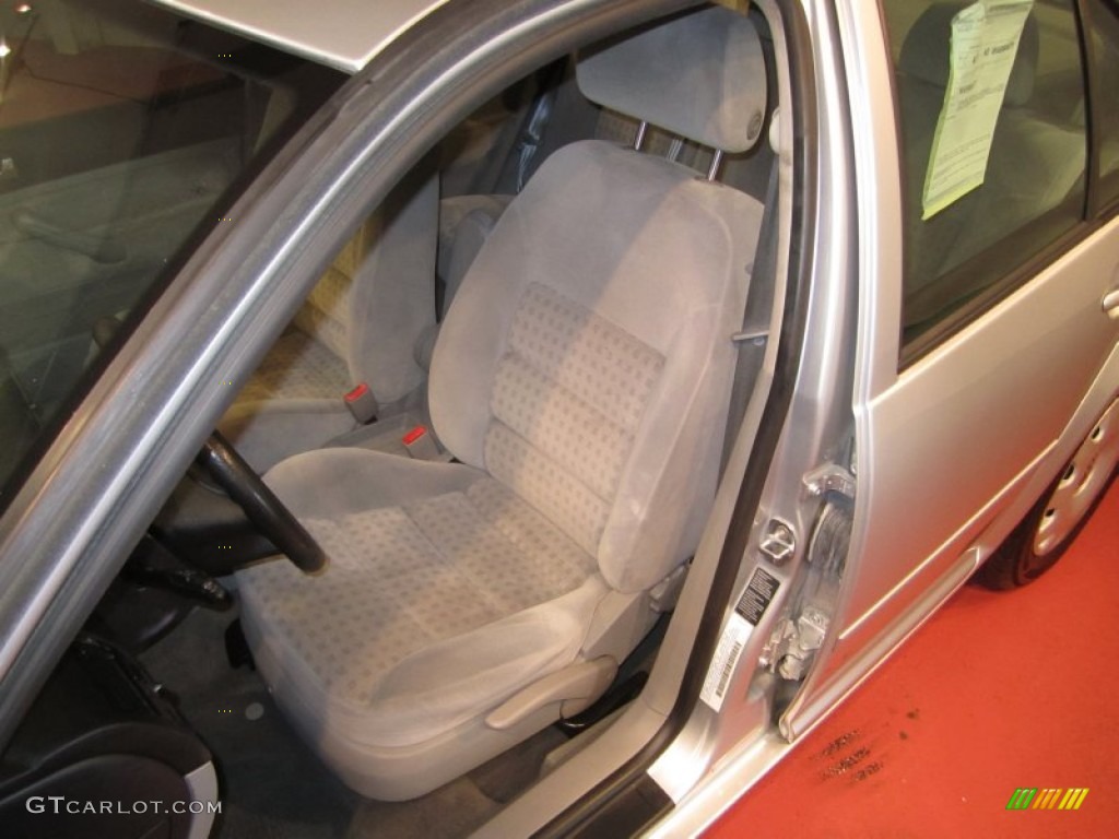 2002 Jetta GLS Sedan - Reflex Silver Metallic / Grey photo #6