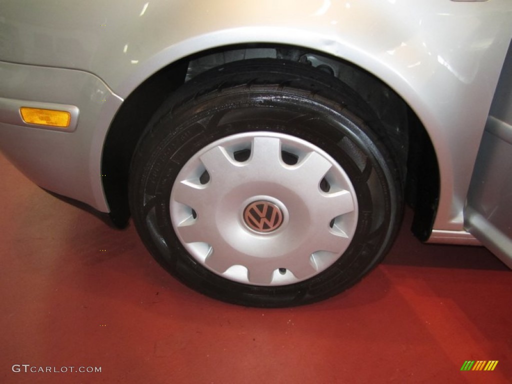 2002 Jetta GLS Sedan - Reflex Silver Metallic / Grey photo #7