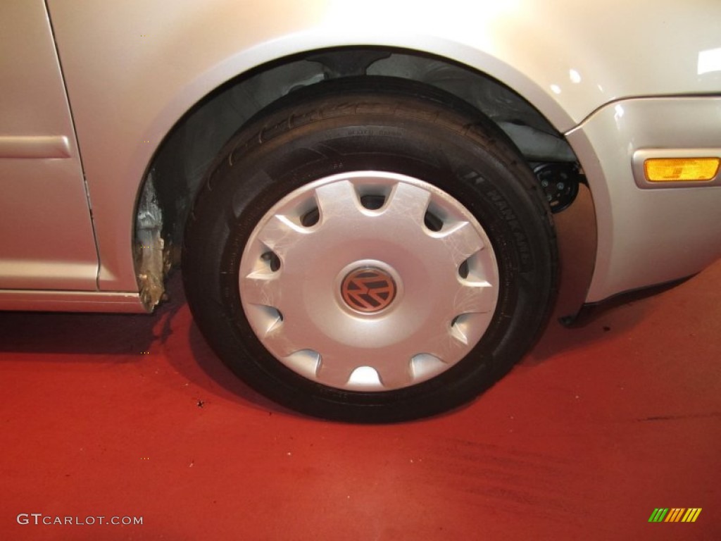 2002 Jetta GLS Sedan - Reflex Silver Metallic / Grey photo #8