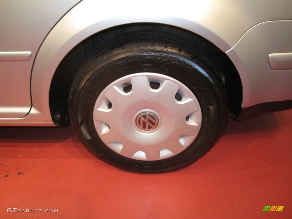 2002 Jetta GLS Sedan - Reflex Silver Metallic / Grey photo #10