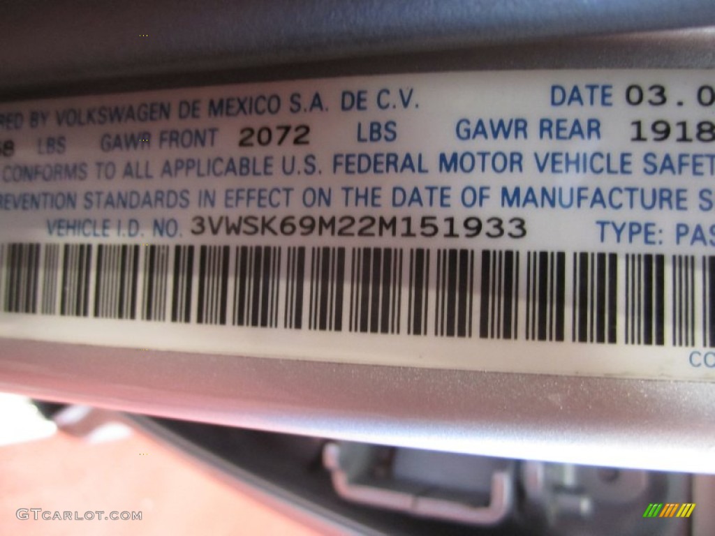 2002 Jetta GLS Sedan - Reflex Silver Metallic / Grey photo #17