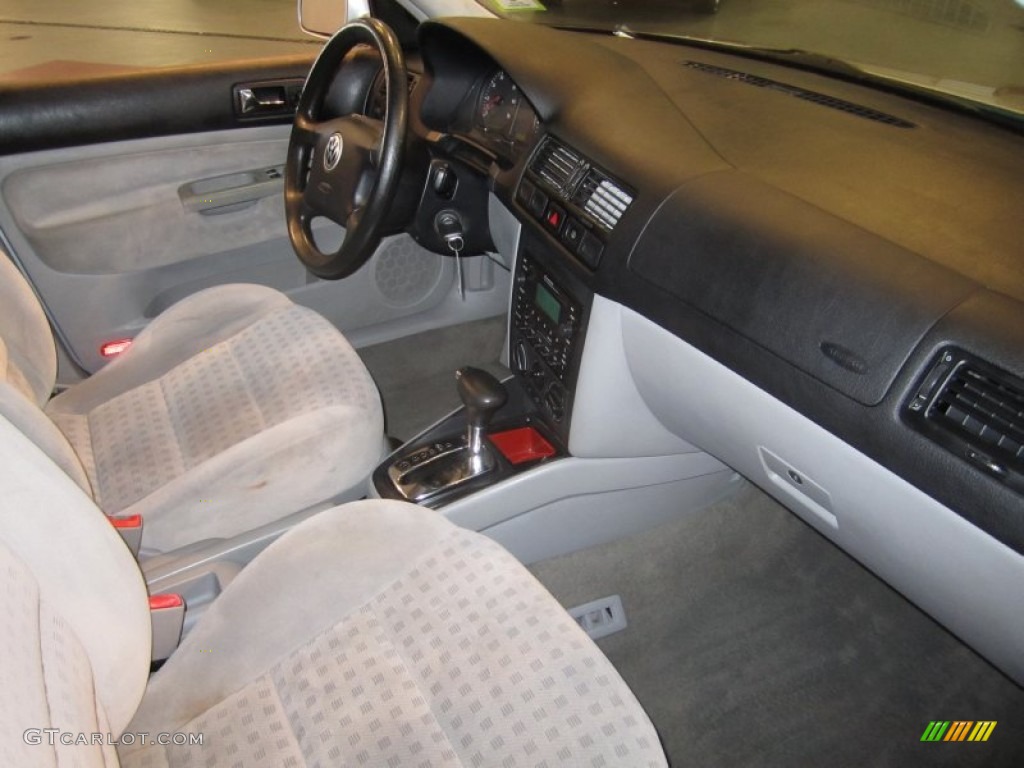 2002 Jetta GLS Sedan - Reflex Silver Metallic / Grey photo #24