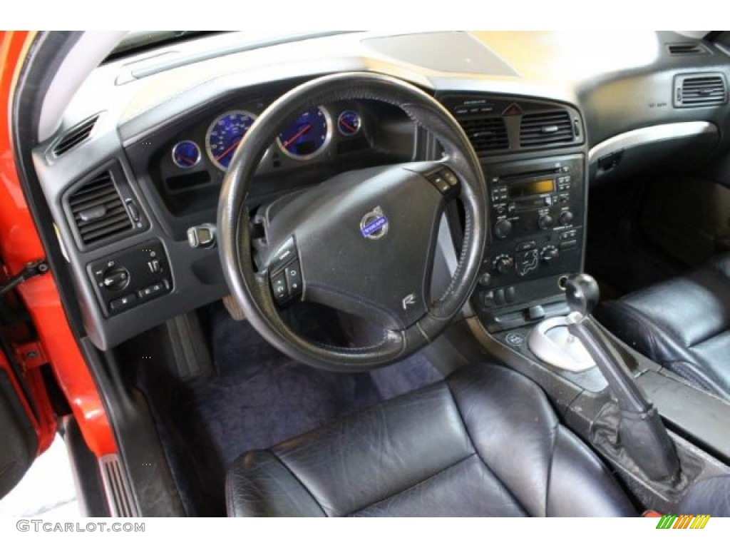R Nordkap Black/Blue Interior 2004 Volvo V70 R AWD Photo #54743334
