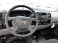 Dark Titanium Steering Wheel Photo for 2012 Chevrolet Silverado 1500 #54743394