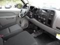 Dark Titanium 2012 Chevrolet Silverado 1500 Work Truck Regular Cab 4x4 Dashboard