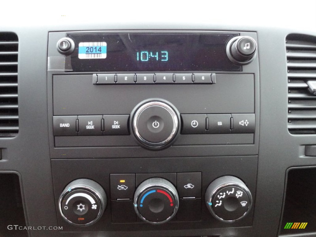 2012 Chevrolet Silverado 1500 Work Truck Regular Cab 4x4 Audio System Photo #54743439