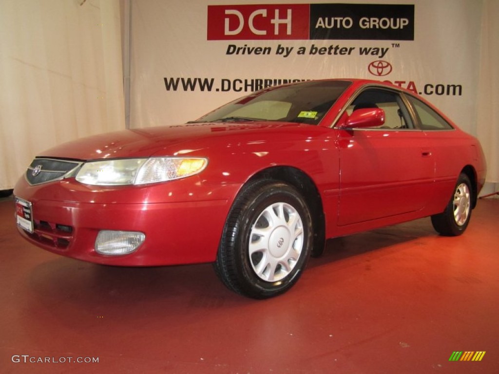 1999 Solara SE Coupe - Red Flame Metallic / Charcoal photo #1