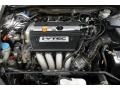 2.4 Liter DOHC 16-Valve i-VTEC 4 Cylinder 2003 Honda Accord LX Sedan Engine