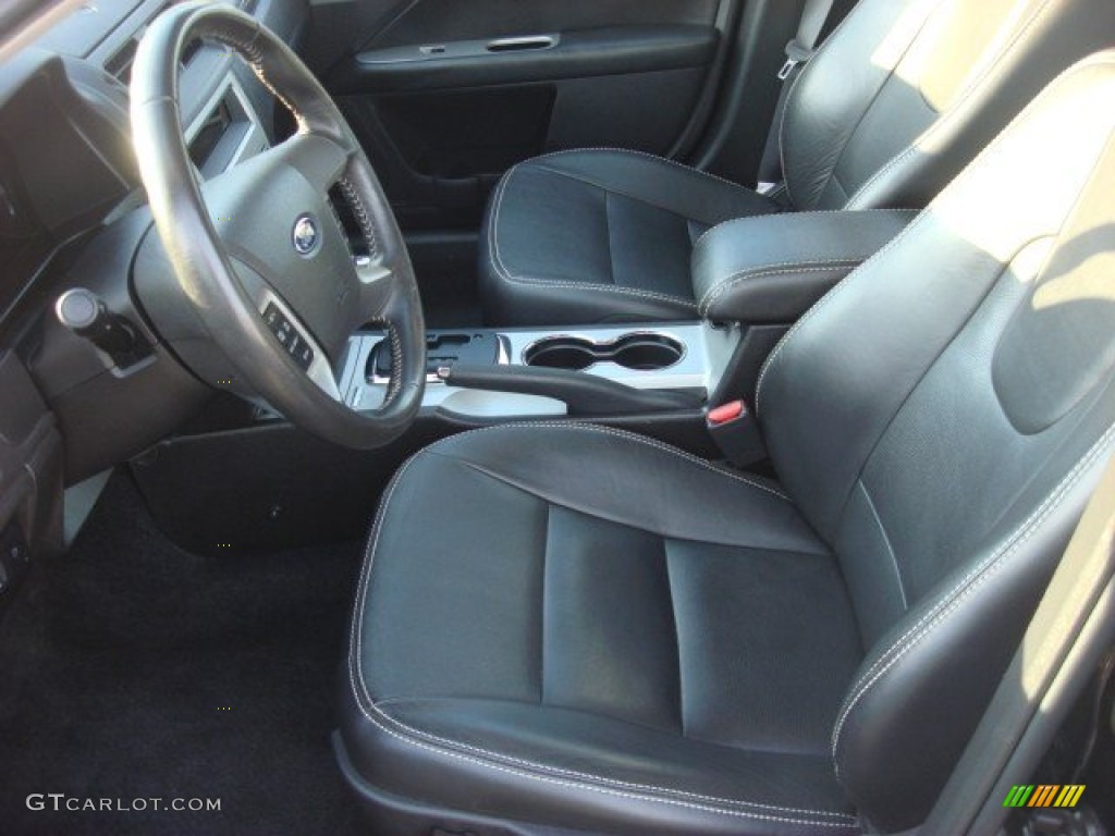 2010 Fusion SEL V6 - Atlantis Green Metallic / Charcoal Black photo #6