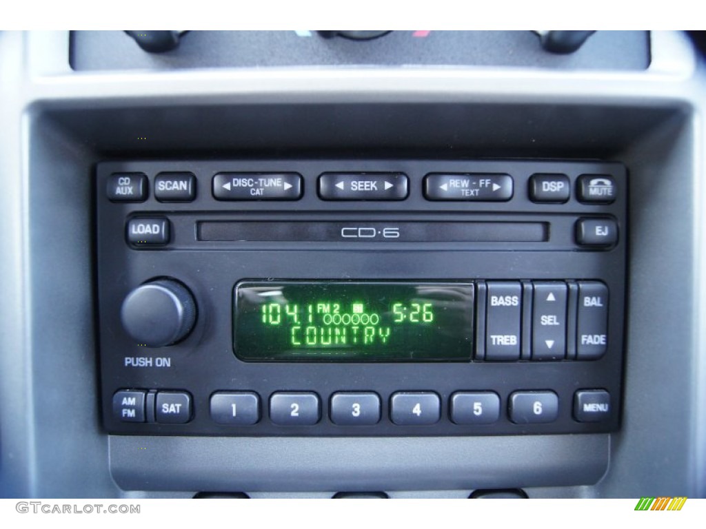 2004 Ford Mustang GT Coupe Audio System Photo #54747444