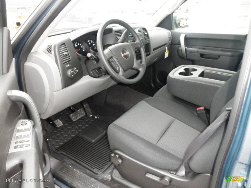 2012 Sierra 1500 SL Crew Cab - Stealth Gray Metallic / Dark Titanium photo #5
