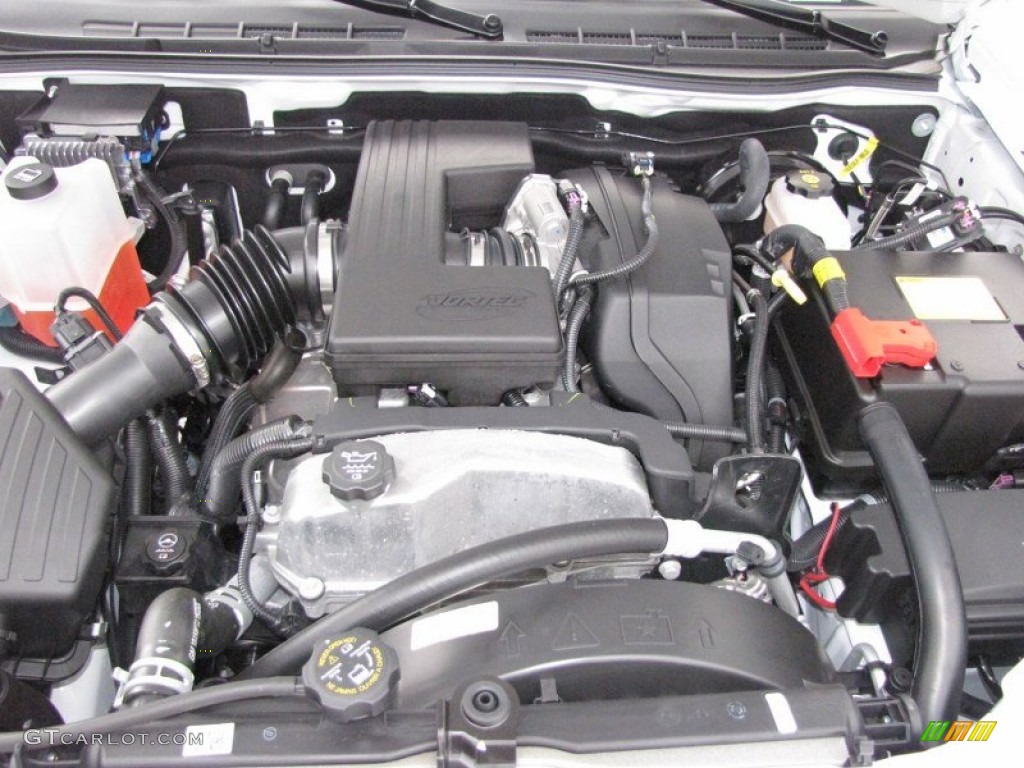 2012 Chevrolet Colorado LT Crew Cab 4x4 3.7 Liter DOHC 20-Valve Vortec 5 Cylinder Engine Photo #54748478