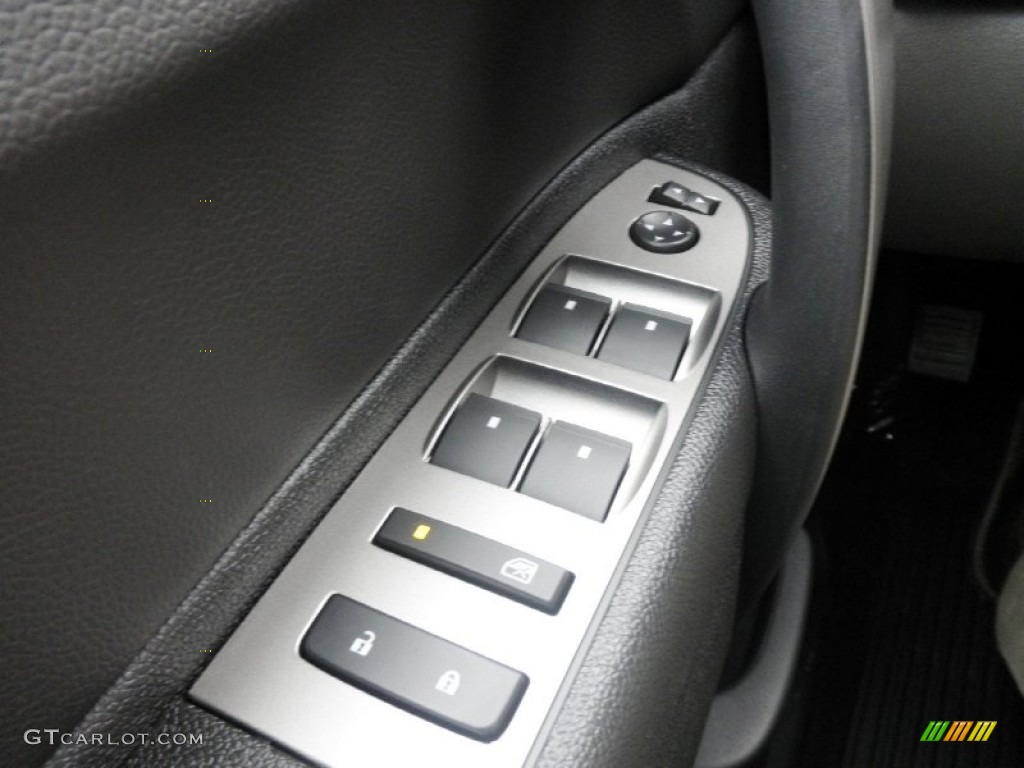 2012 Sierra 1500 SL Crew Cab - Stealth Gray Metallic / Dark Titanium photo #9
