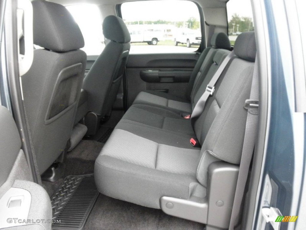 2012 Sierra 1500 SL Crew Cab - Stealth Gray Metallic / Dark Titanium photo #11