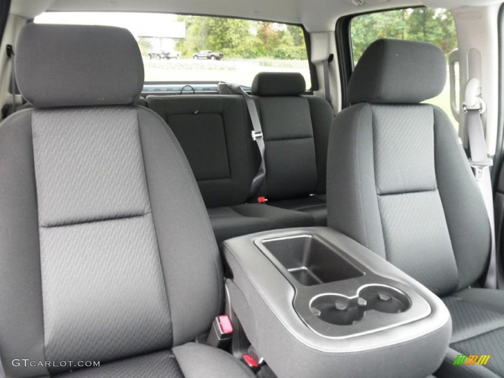 2012 Sierra 1500 SL Crew Cab - Stealth Gray Metallic / Dark Titanium photo #16