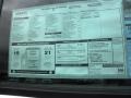  2012 Sierra 1500 Crew Cab 4x4 Window Sticker